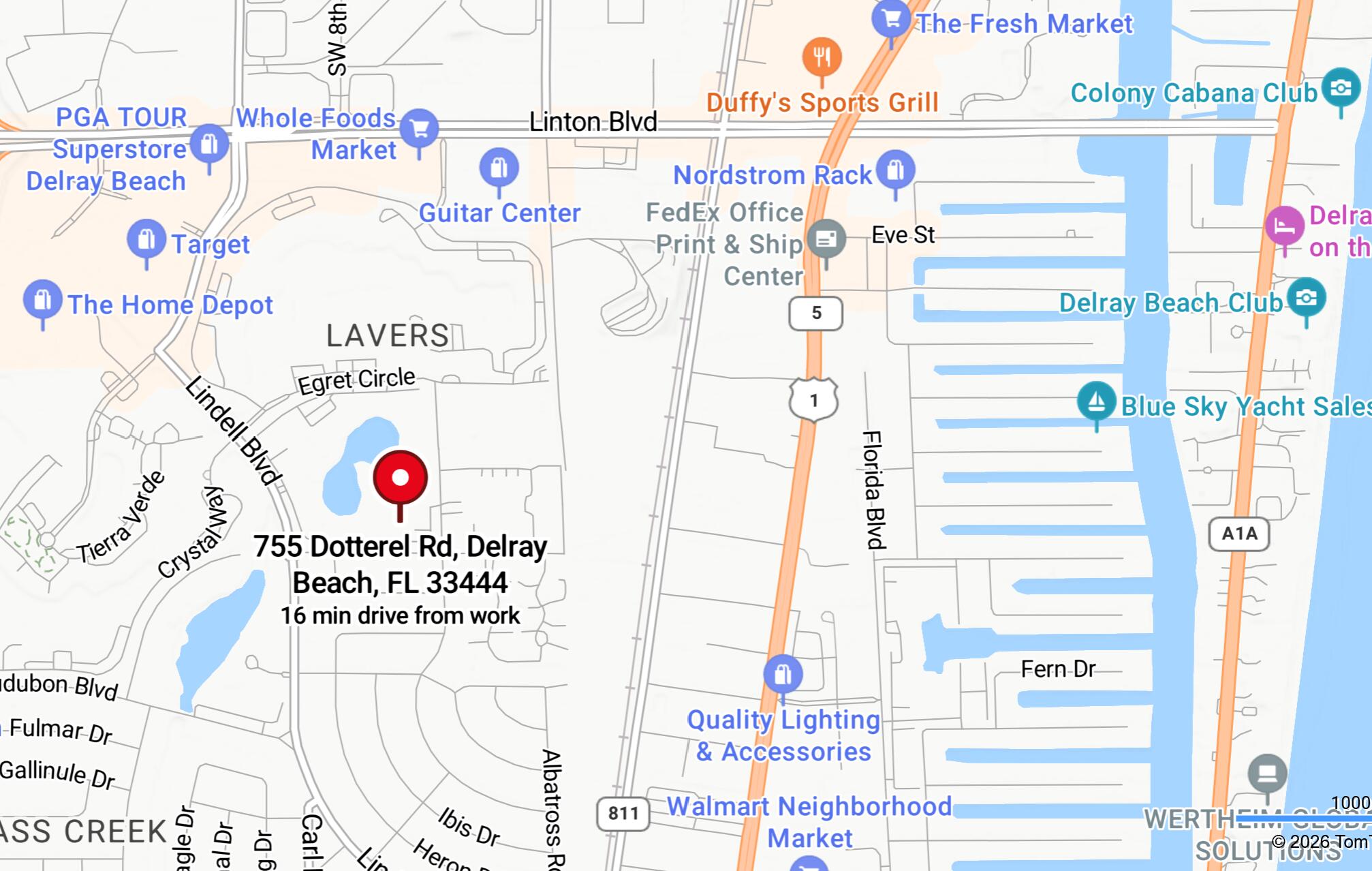 755 Dotterel Road, Unit 1411 Delray Beach, FL 33444 - Photo 48 of 51 Local Area