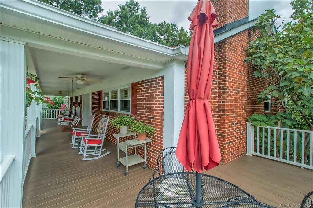 367 Potter Road Lancaster, SC 29720 - Photo 18 of 30 a balcony with furniture and wooden floor