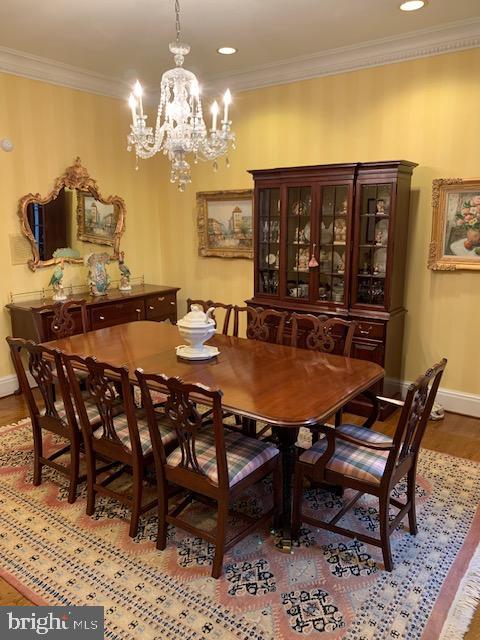 300 Locust Dale Road Front Royal, VA 22630 - Photo 34 of 99 Dining room fits a large expanded table easily.