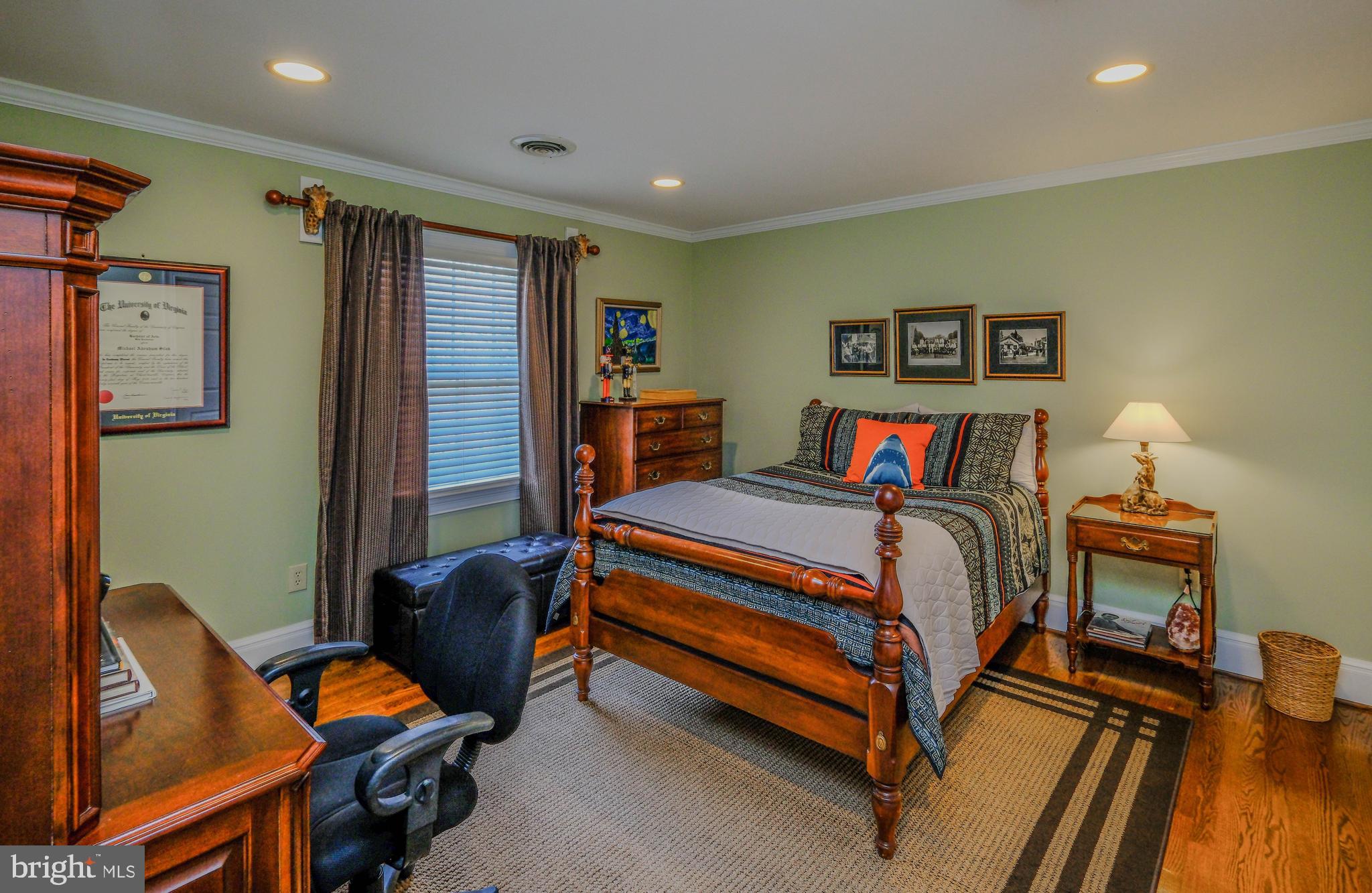 300 Locust Dale Road Front Royal, VA 22630 - Photo 57 of 99 2nd bedroom w/ hw and crown molding