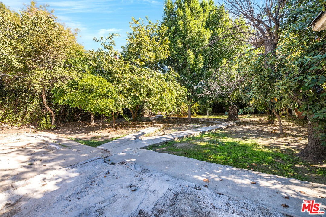 7422 Milwood Avenue Canoga Park, CA 91303 - Photo 15 of 15 a view of backyard with outdoor space