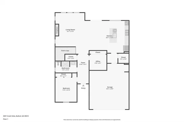 $549,500 | 3507 Creek Hollow, Buford, GA 30519
