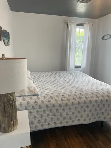 a view of wooden floor