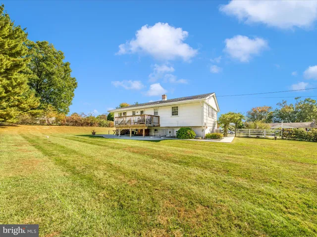 a view of an outdoor space and swimming pool