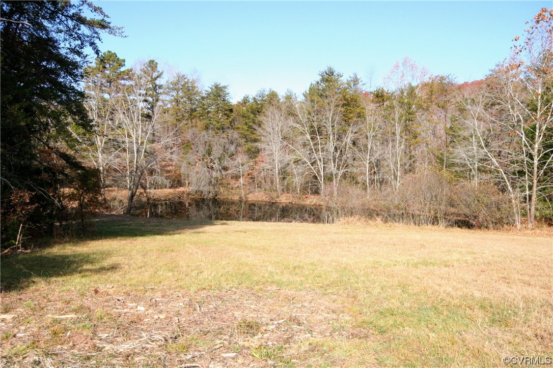 11480 Howardsville Road Howardsville, VA 24562 - Photo 22 of 50 a view of a yard with trees in the background