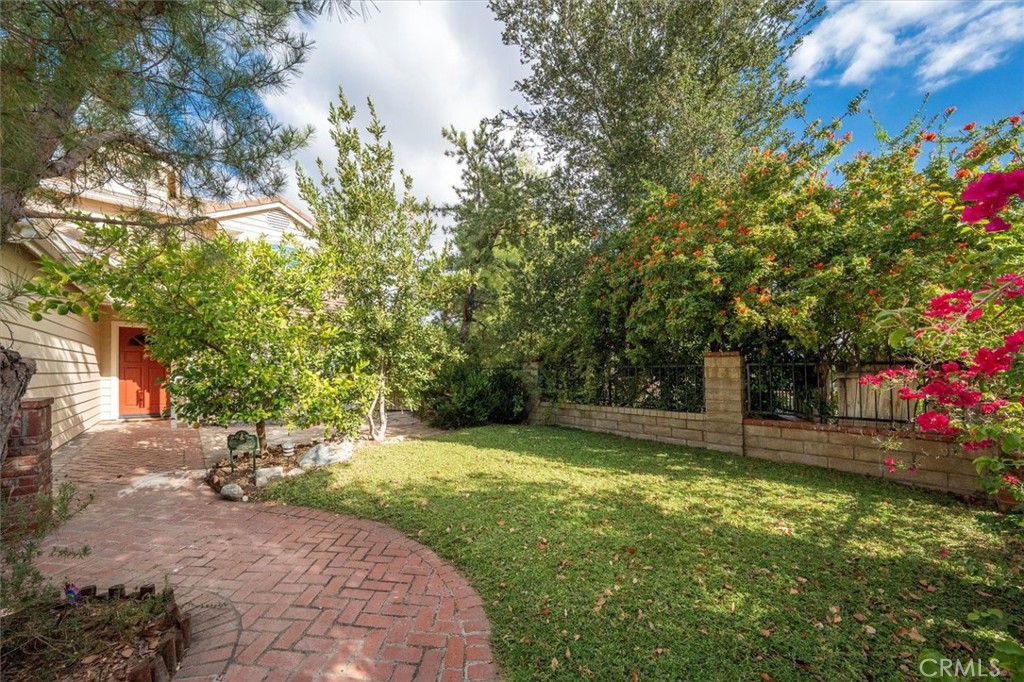 31347 Quail Valley Road Castaic, CA 91384 - Photo 34 of 41 a view of a backyard with a garden