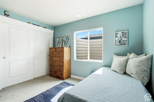 986 South Old Farm Road Heber City, UT 84032 - Photo 34 of 51 Recessed lighting, light-toned carpeting, and a window with a white frame