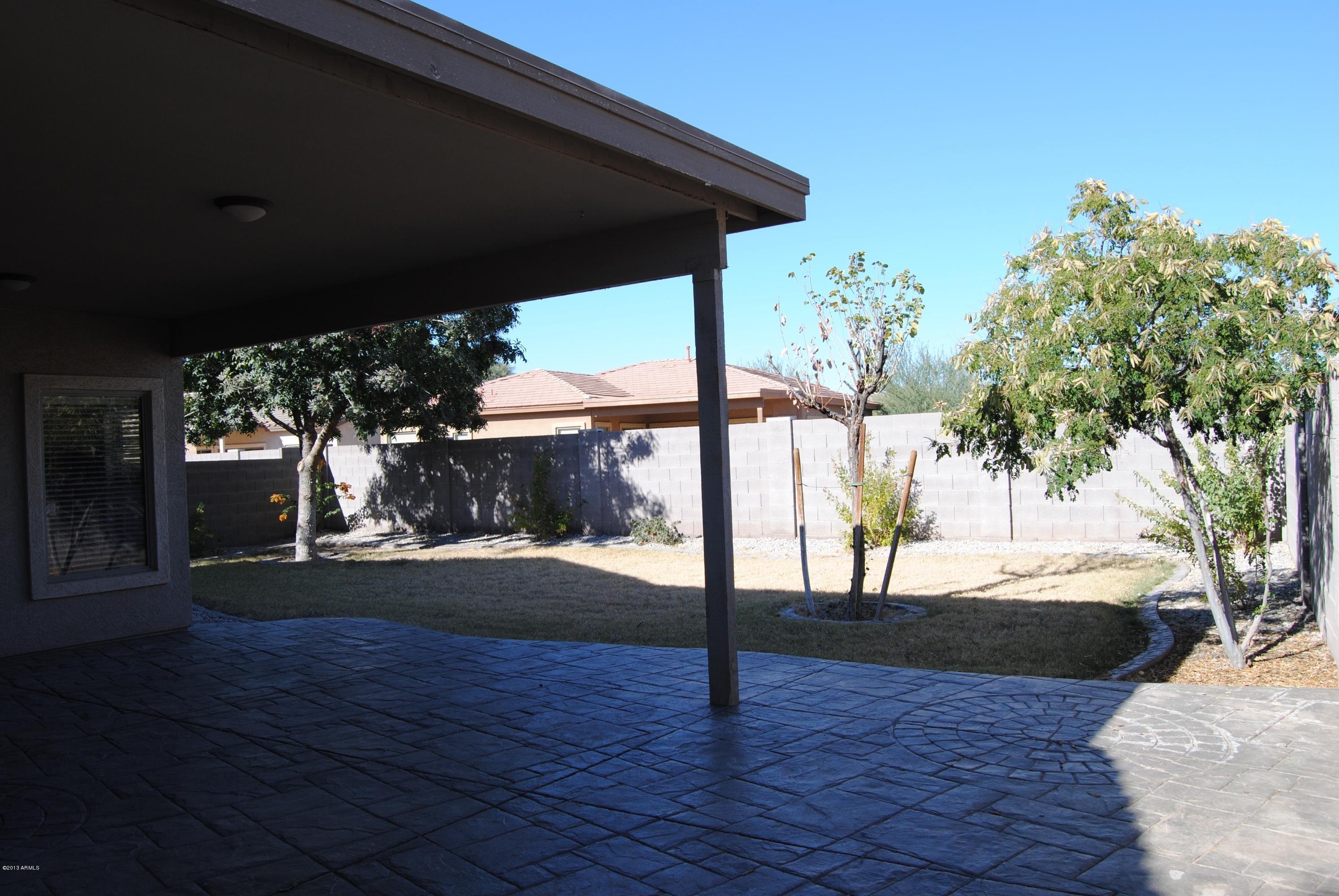 5408 West Pecan Road Laveen, AZ 85339 - Photo 18 of 19 Covered Patio with Stamped Concrete