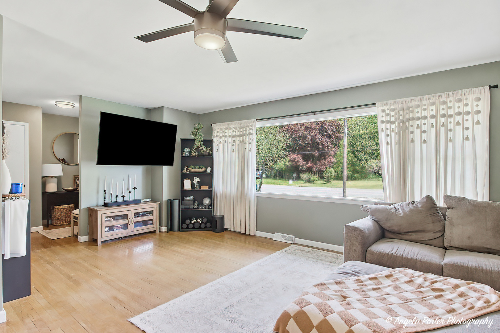 353 Marengo Road Harvard, IL 60033 - Photo 5 of 23 a living room with furniture and a flat screen tv