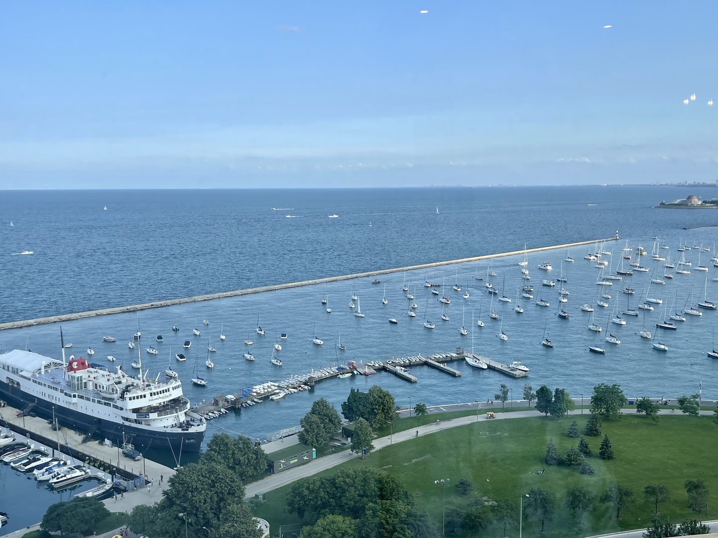 155 North Harbor Drive, Unit 4804 Chicago, IL 60601 - Photo 10 of 31 an aerial view of a beach