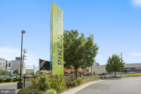 a view of a building with an outdoor space