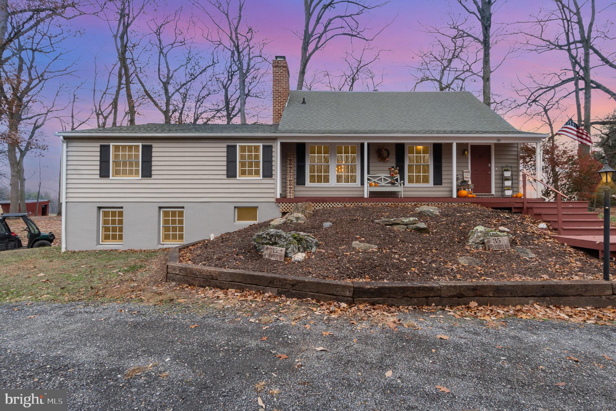 35 North Tannery Road Westminster, MD 21157 - Photo 42 of 47 a front view of a house with garden
