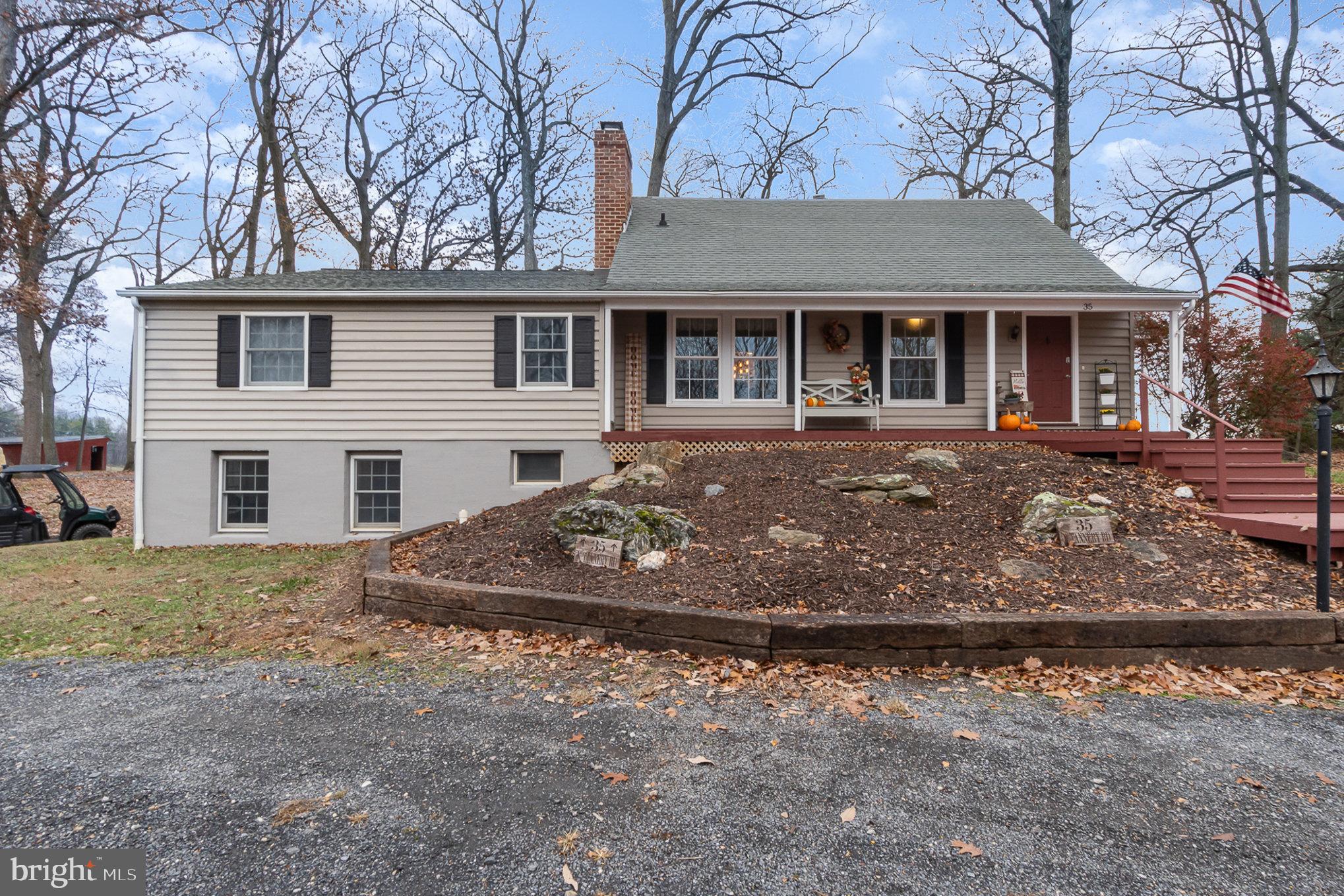 35 North Tannery Road Westminster, MD 21157 - Photo 44 of 47 a front view of a house with garden