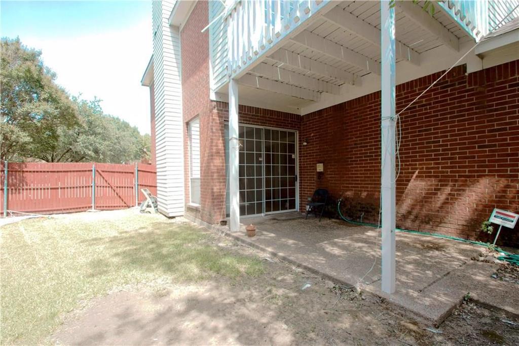 559 Raintree Circle Coppell, TX 75019 - Photo 14 of 18 a view of backyard with cabin