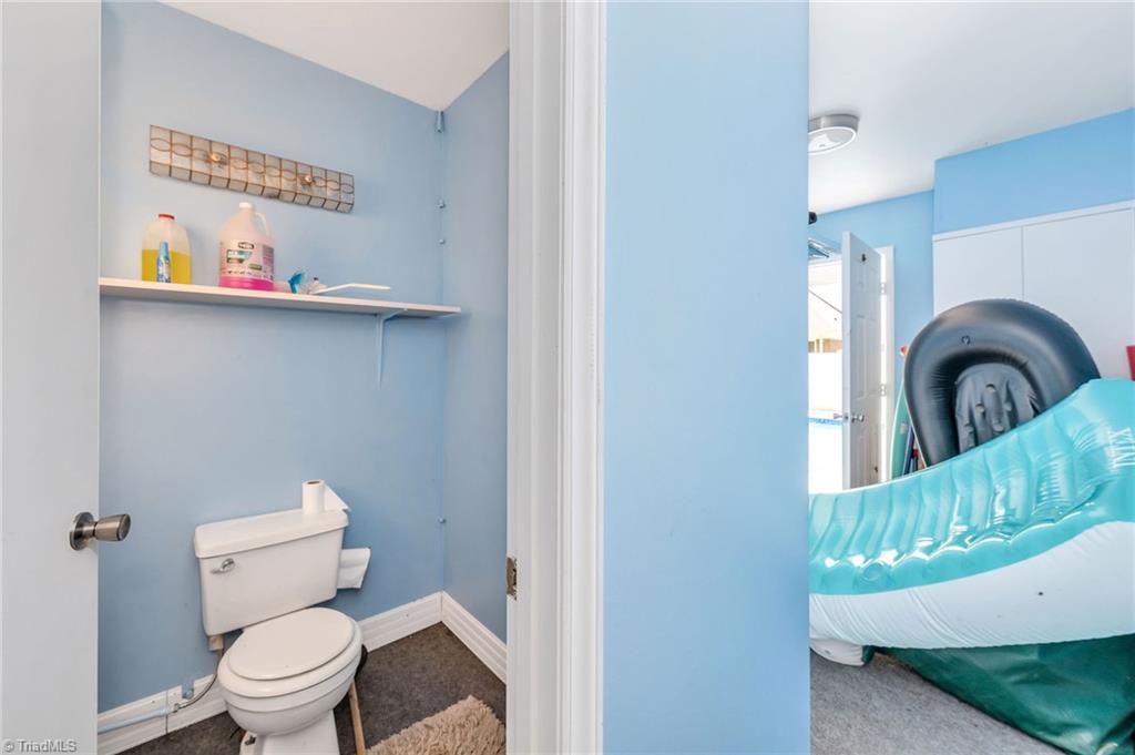 2027 Boiling Springs Road Purlear, NC 28665 - Photo 48 of 48 Interior pool quarter bath and changing room