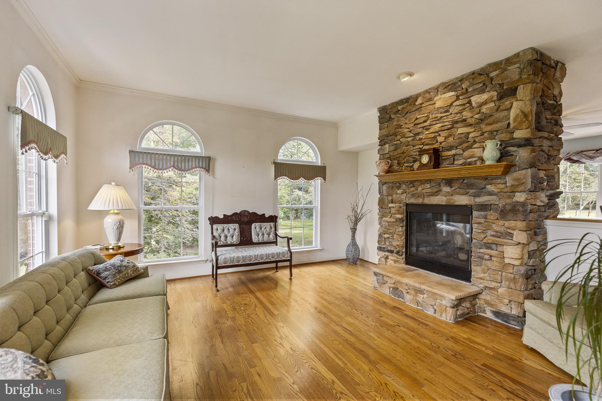 3010 Jones Road Dunkirk, MD 20754 - Photo 8 of 39 Living Room with Double Sided Fireplace
