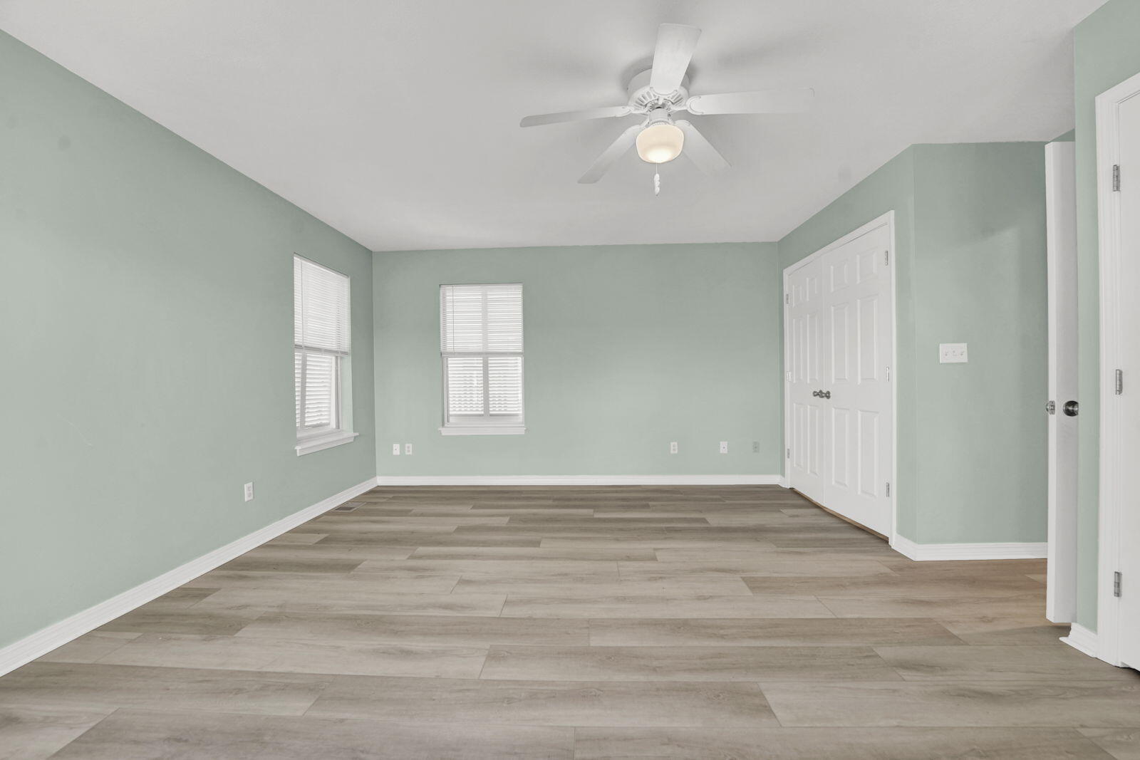 93 Beachfront Trail Santa Rosa Beach, FL 32459 - Photo 20 of 42 wooden floor in an empty room with a window