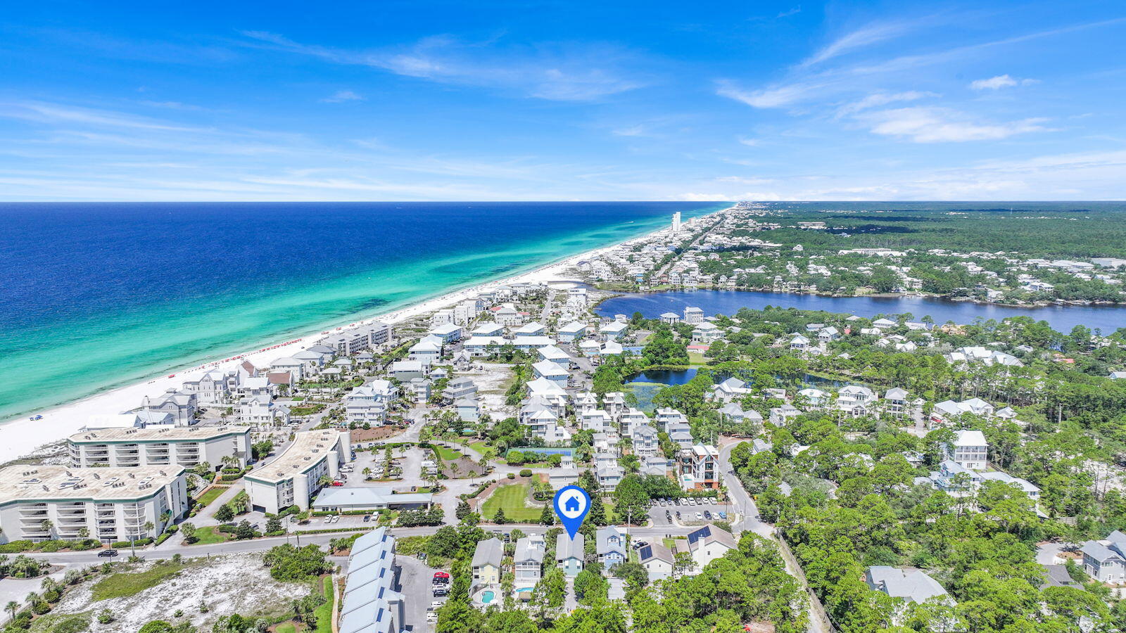 93 Beachfront Trail Santa Rosa Beach, FL 32459 - Photo 40 of 42 a view of city with ocean