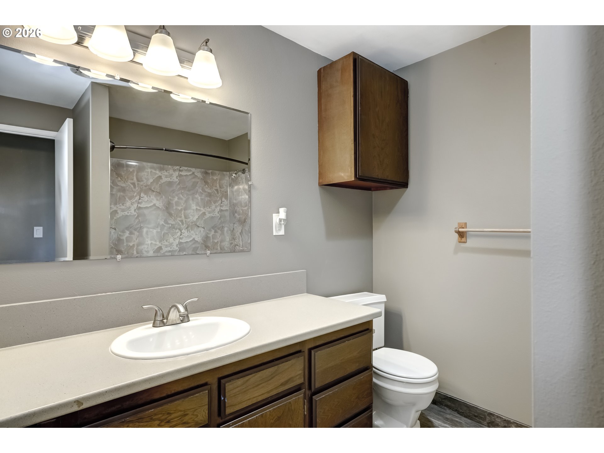 42371 Northwest Banks Road Banks, OR 97106 - Photo 20 of 42 a bathroom with a sink and a mirror