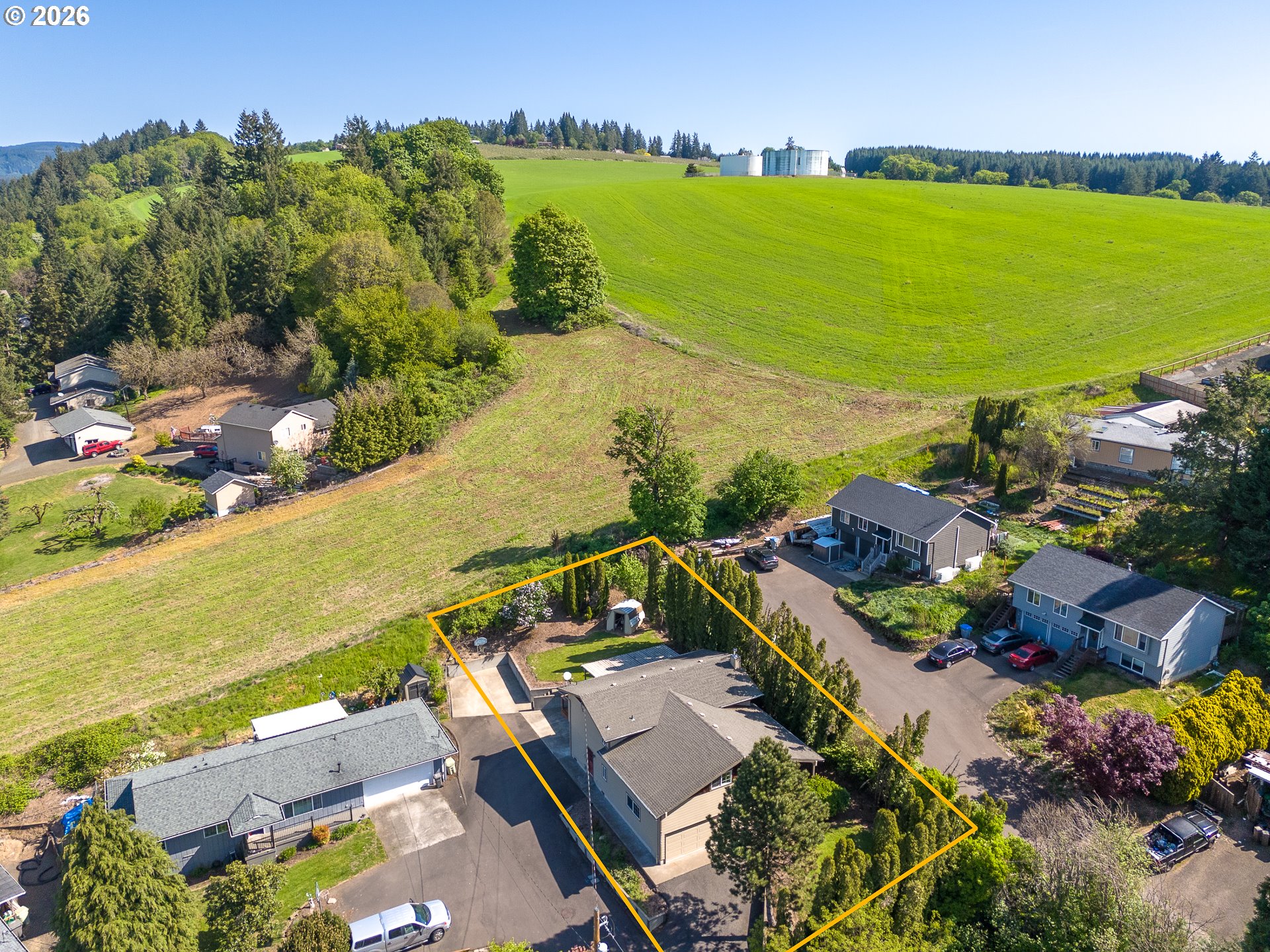 42371 Northwest Banks Road Banks, OR 97106 - Photo 34 of 42 an aerial view of a houses with a lake view