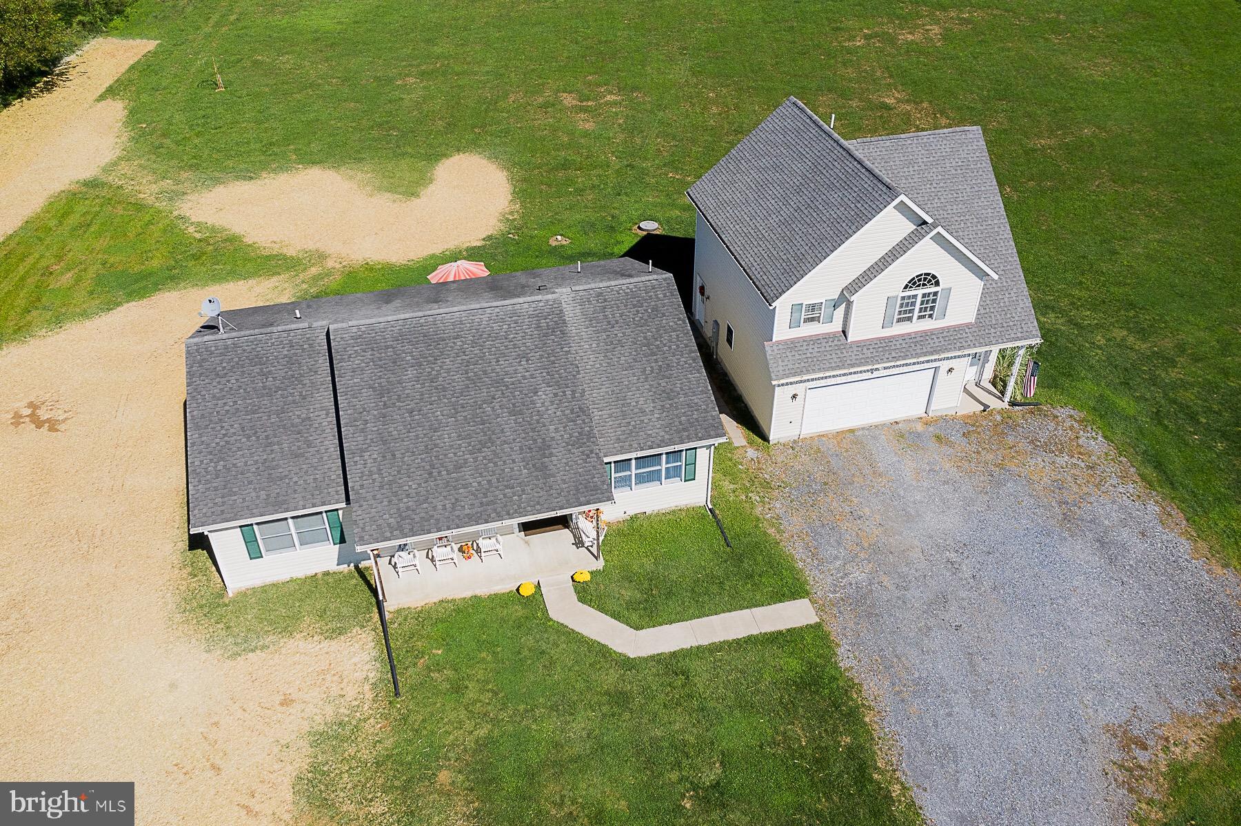 4000 Bark Hill Road Union Bridge, MD 21791 - Photo 46 of 61 a aerial view of a house with a yard and a large tree