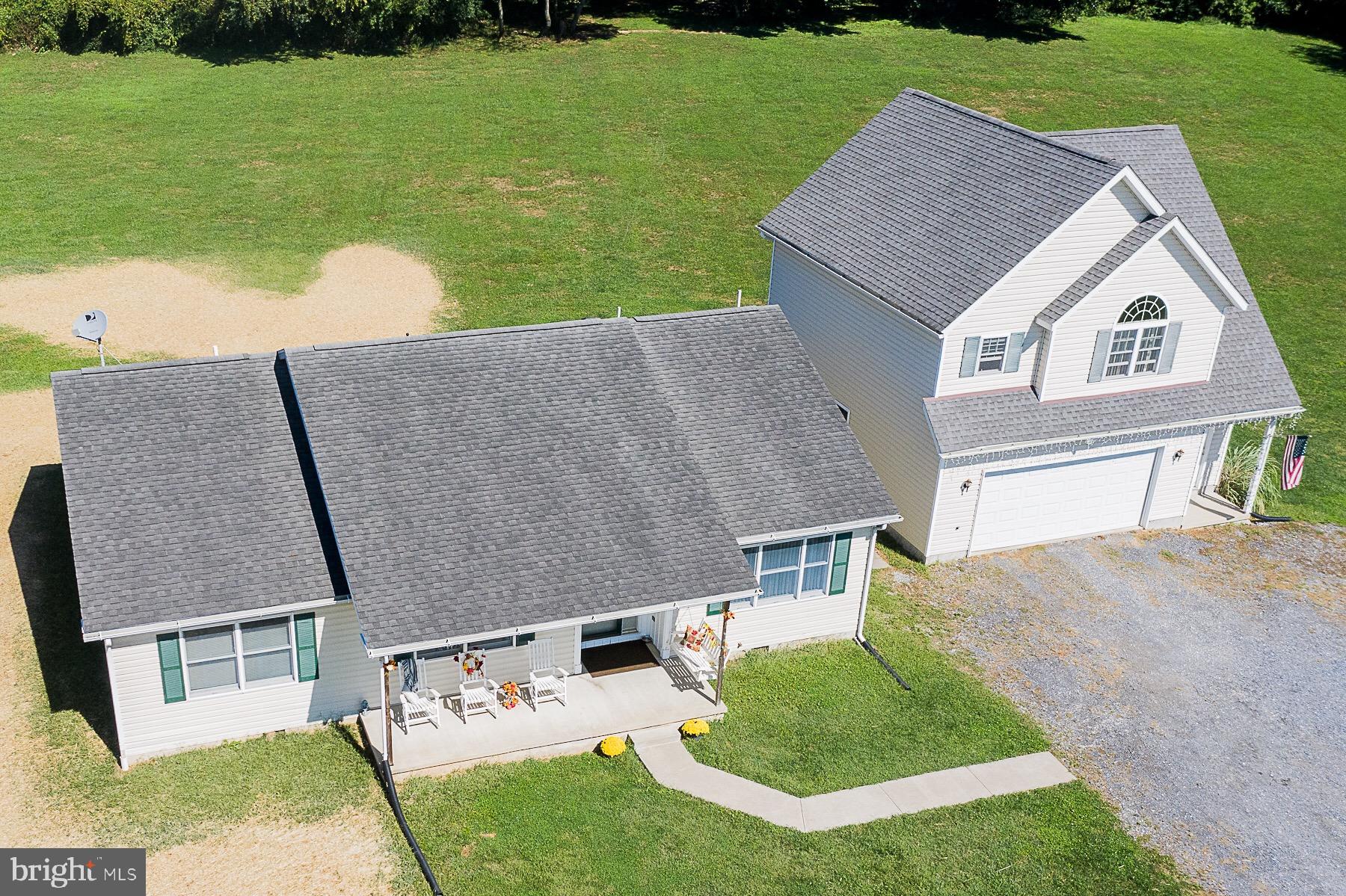 4000 Bark Hill Road Union Bridge, MD 21791 - Photo 59 of 61 a aerial view of a house with a yard