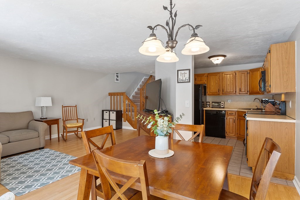 512 Ridgefield Circle, Unit C Clinton, MA 01510 - Photo 6 of 28 a view of a dining room with furniture