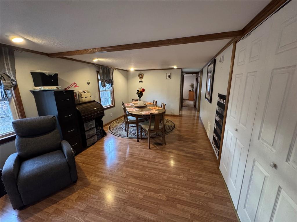 526 East River Road Edinburg, PA 16116 - Photo 11 of 39 a living room with furniture and wooden floor