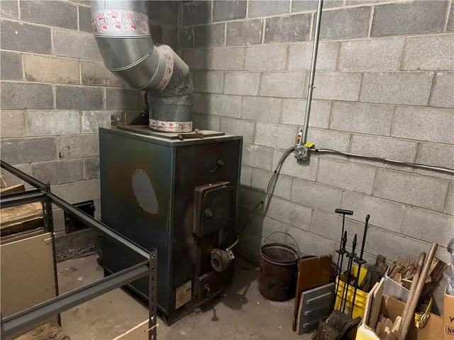 a view of a yard with trees