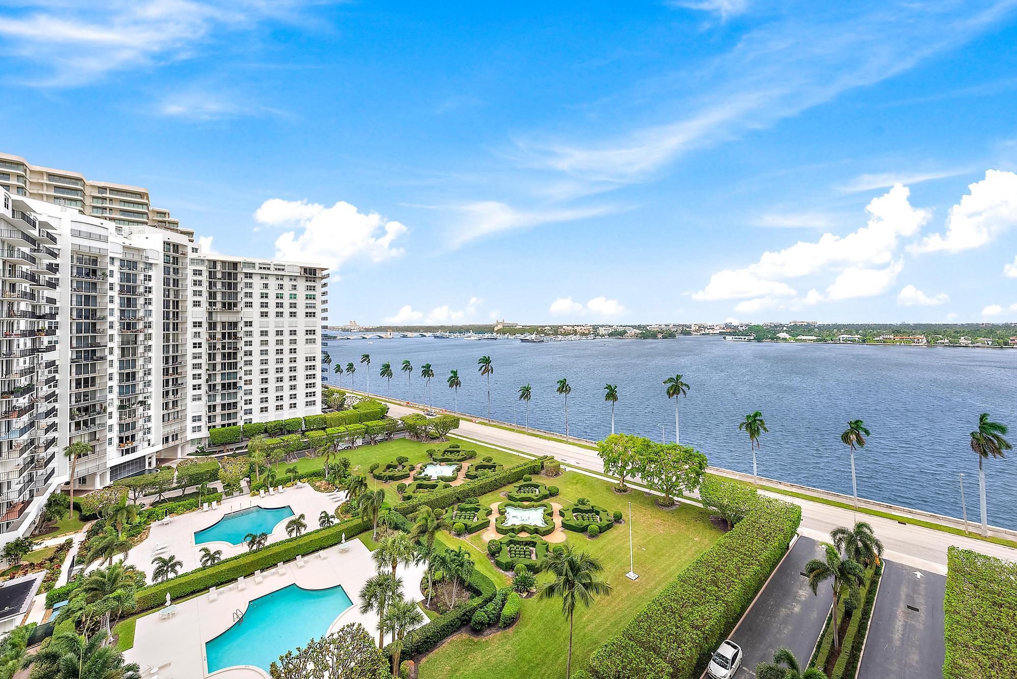 1801 South Flagler Drive, Unit 1206 West Palm Beach, FL 33401 - Photo 16 of 20 a view of balcony with outdoor space