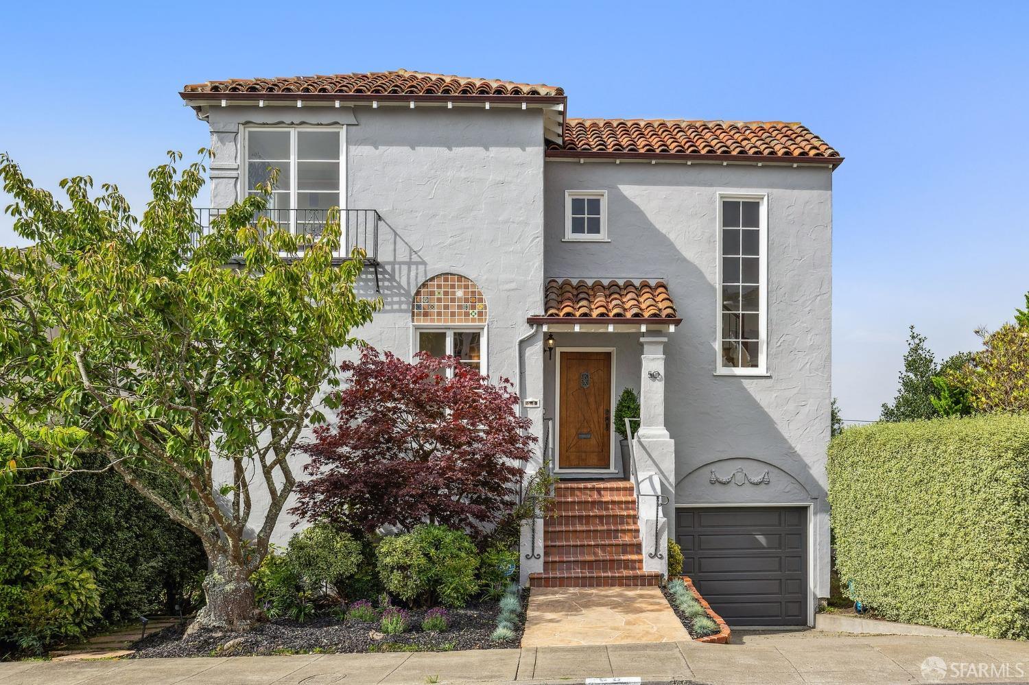 50 Fernwood Drive San Francisco, CA 94127 - Photo 1 of 67 a front view of a house with garden