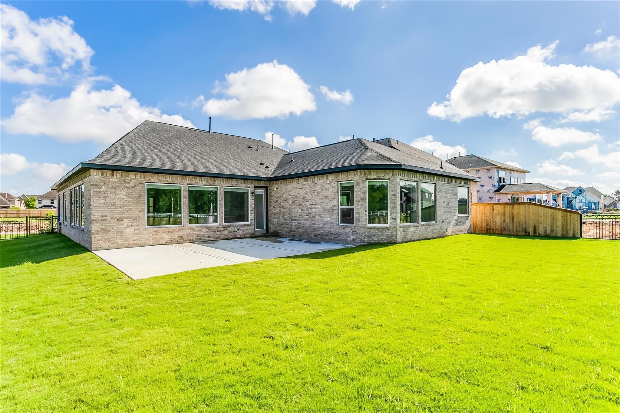 4227 Carol Ridge Drive Sugar Land, TX 77479 - Photo 33 of 35 a view of a house with pool and a yard