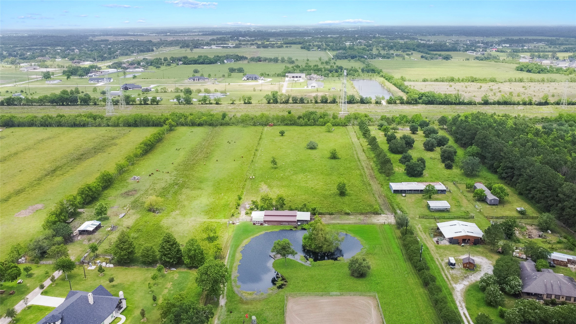 2915 Kennings Road Crosby, TX 77532 - Photo 36 of 49 The stocked pond.