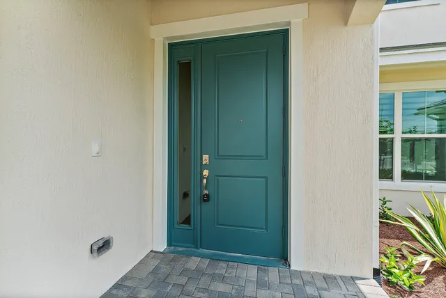 a view of an entryway