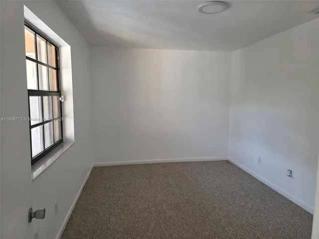 a view of room with window