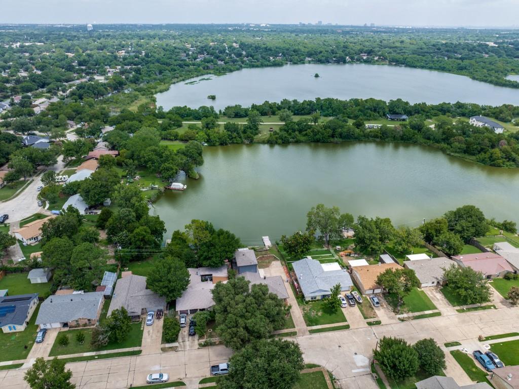 2001 Pebblebrook Trail Irving, TX 75060 - Photo 27 of 28 an aerial view of a city with lake view
