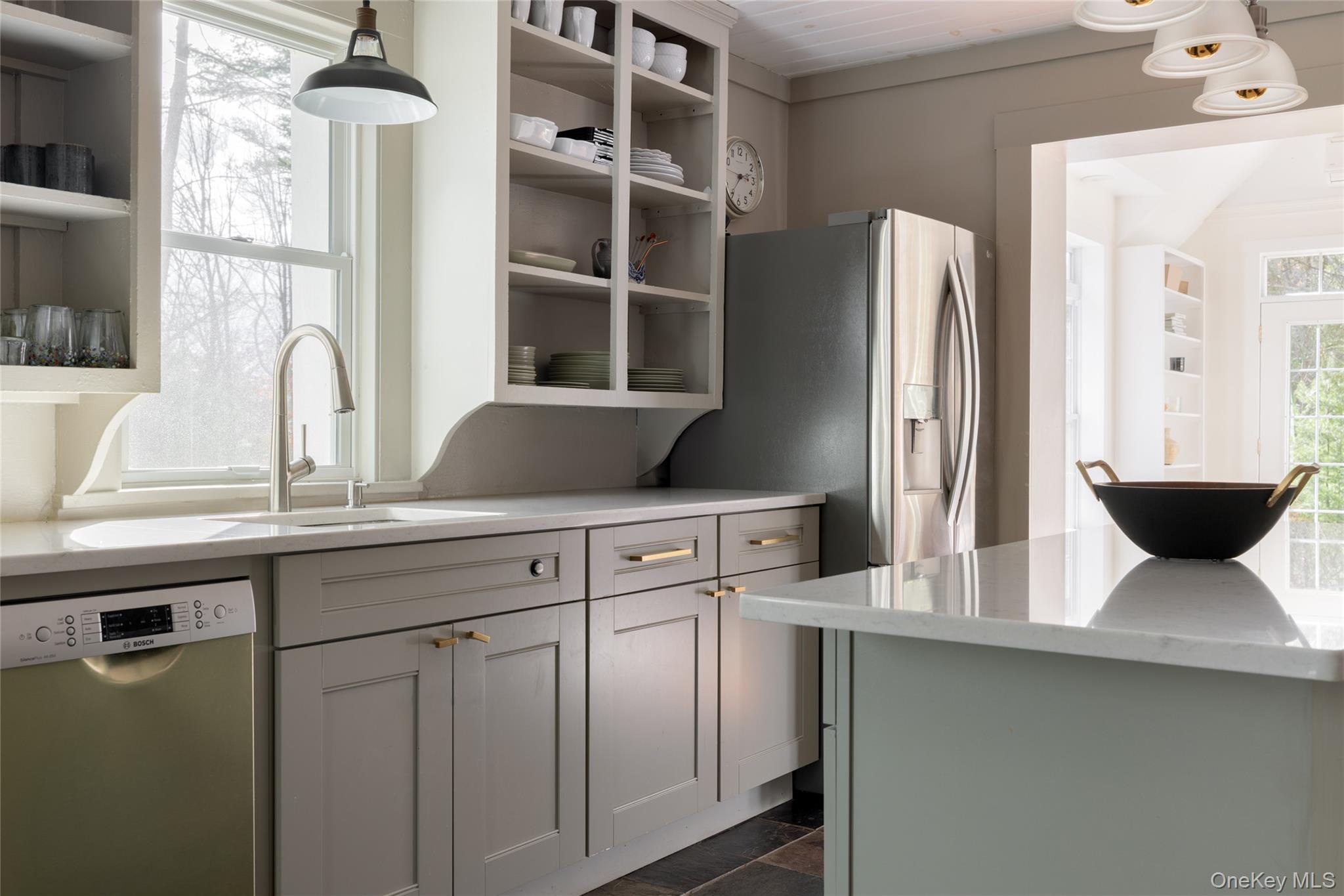 3 Corkscrew Road Barryville, NY 12719 - Photo 8 of 19 a kitchen with stainless steel appliances a refrigerator and a sink