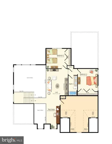 a picture of floor plan