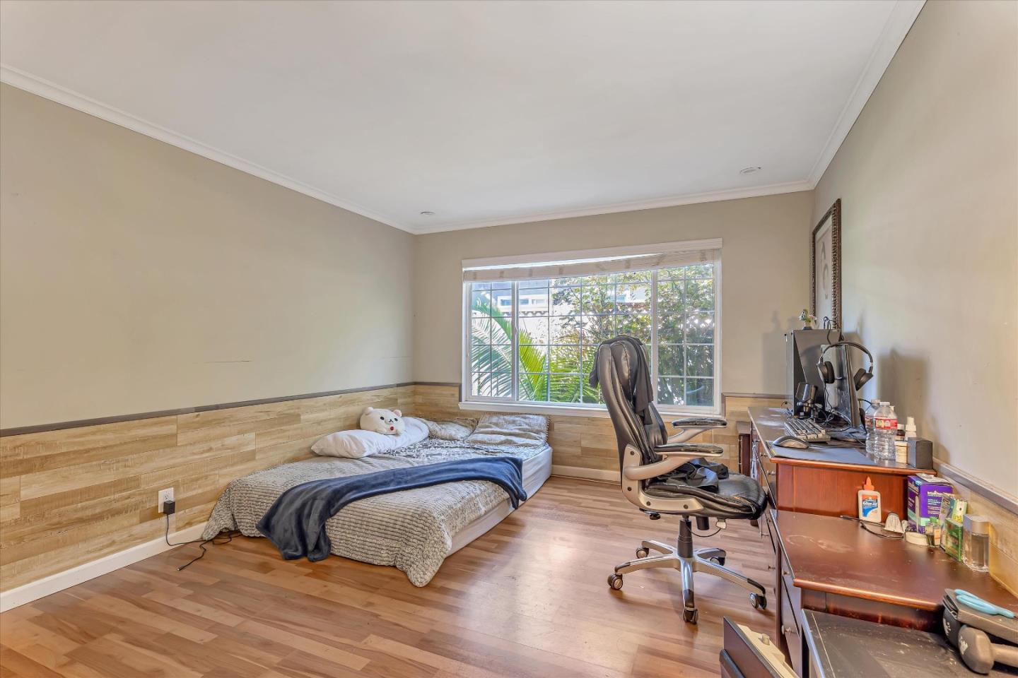 252 Sposito Circle San Jose, CA 95136 - Photo 37 of 50 a bedroom with furniture and a large window