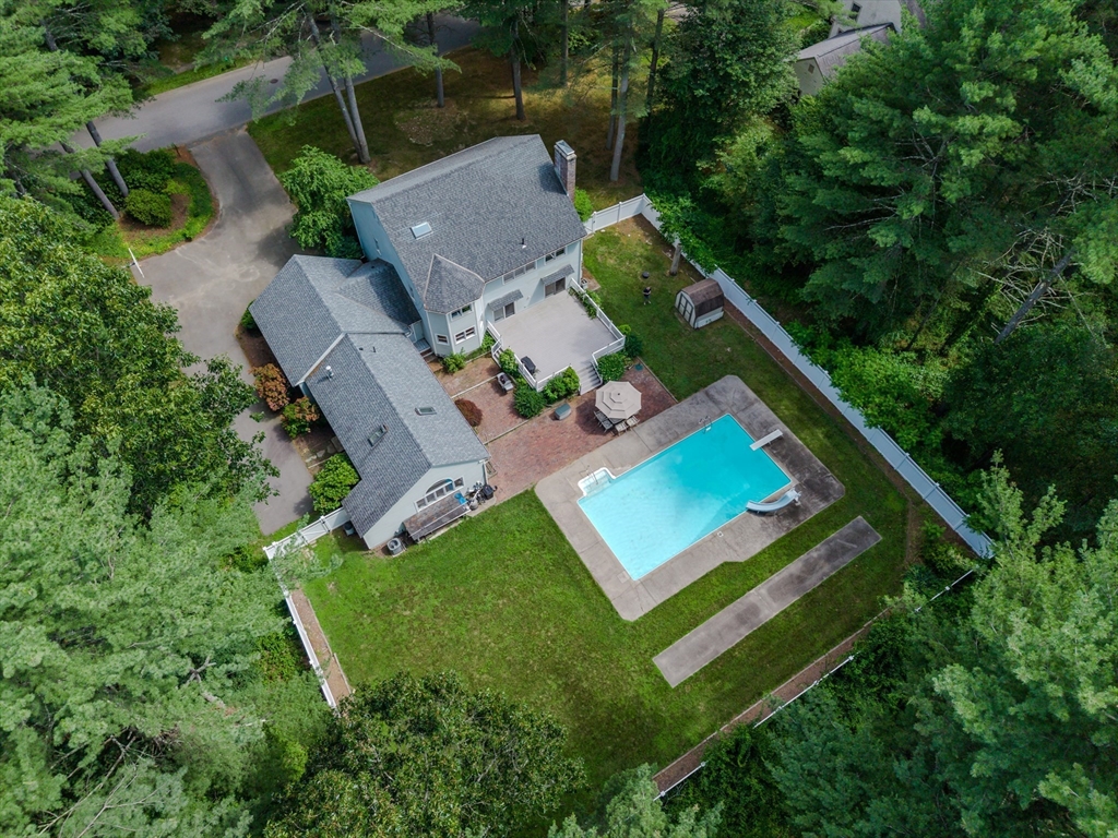 63 Larkspur Drive Amherst, MA 01002 - Photo 41 of 42 an aerial view of a house