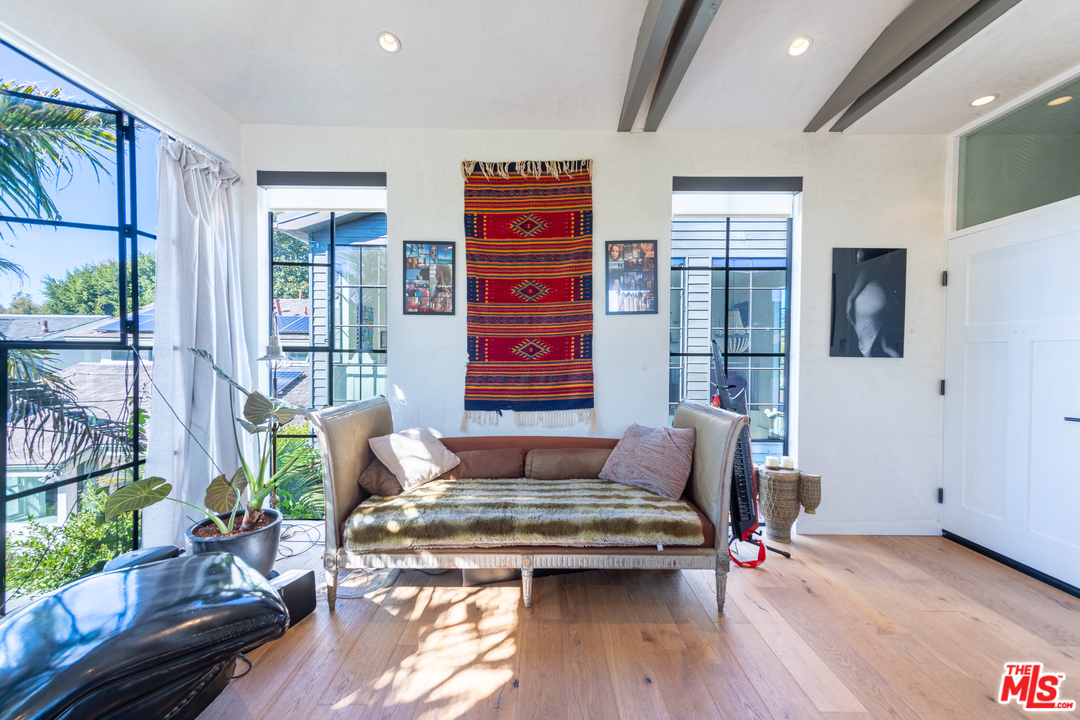 910 Dickson Street Marina del Rey, CA 90292 - Photo 47 of 52 a living room with furniture and wooden floor
