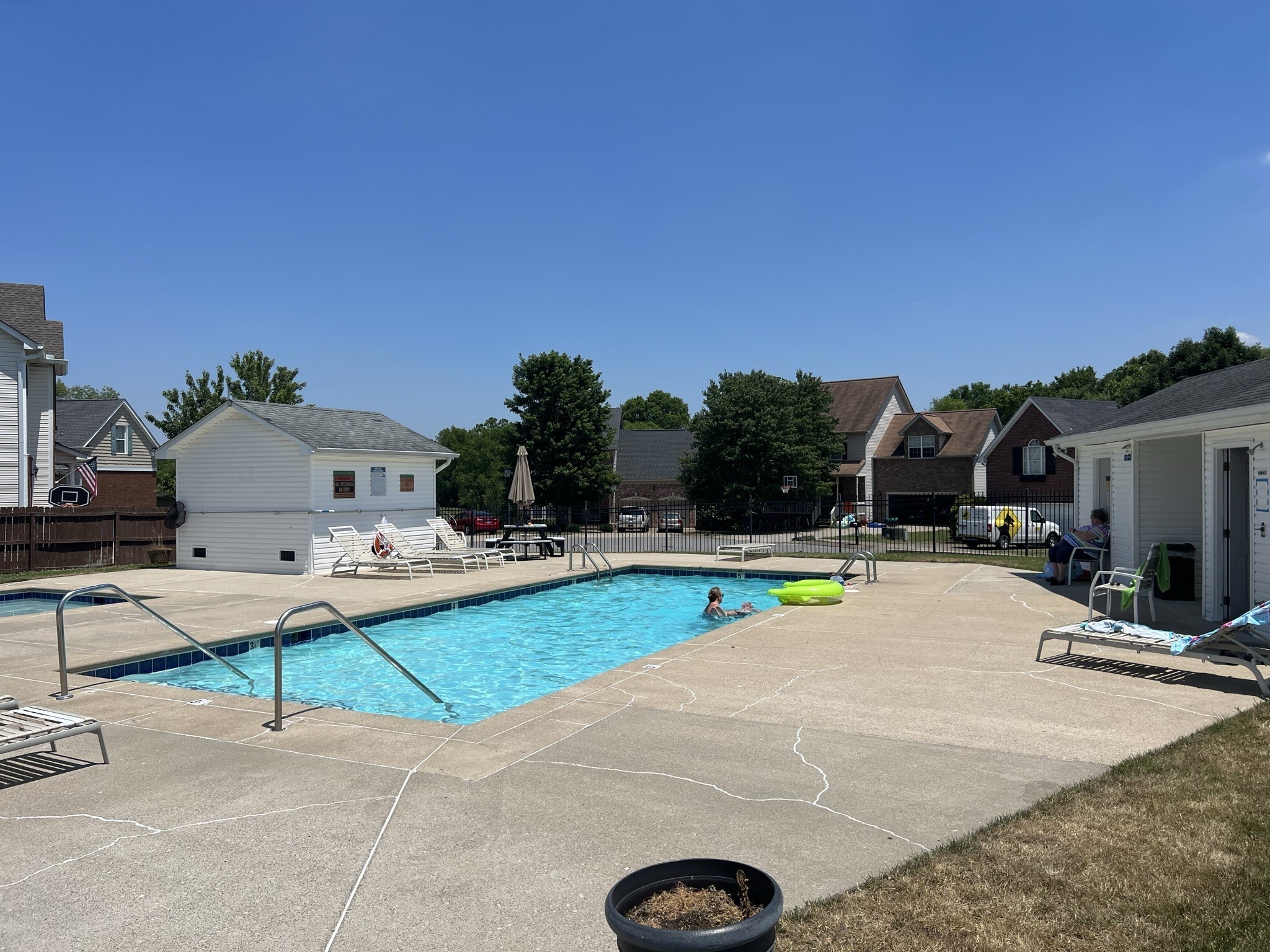 1715 Emma Circle Spring Hill, TN 37174 - Photo 23 of 23 a view of a swimming pool with a lounge chair