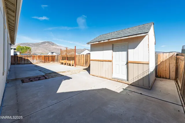 a view of a house with a outdoor space