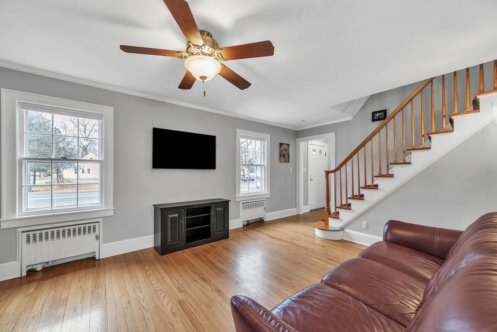 106 Granville Road Westfield, MA 01085 - Photo 13 of 42 a view of livingroom with furniture wooden floor and windows