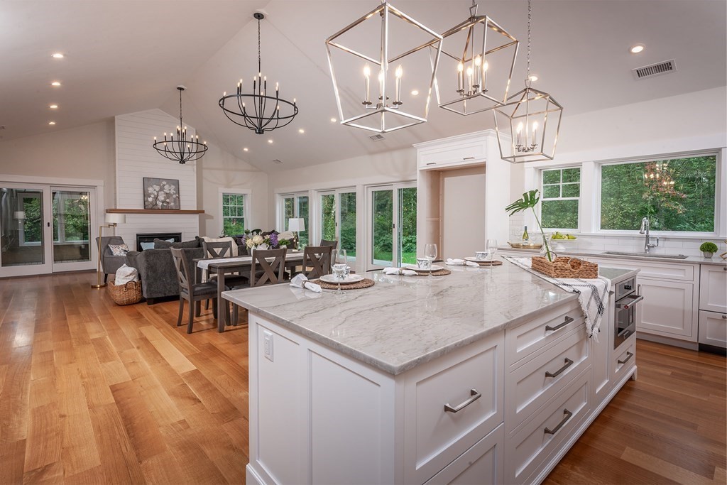 40 Rocky Hill Road Andover, MA 01810 - Photo 11 of 41 a large kitchen with a table and chairs