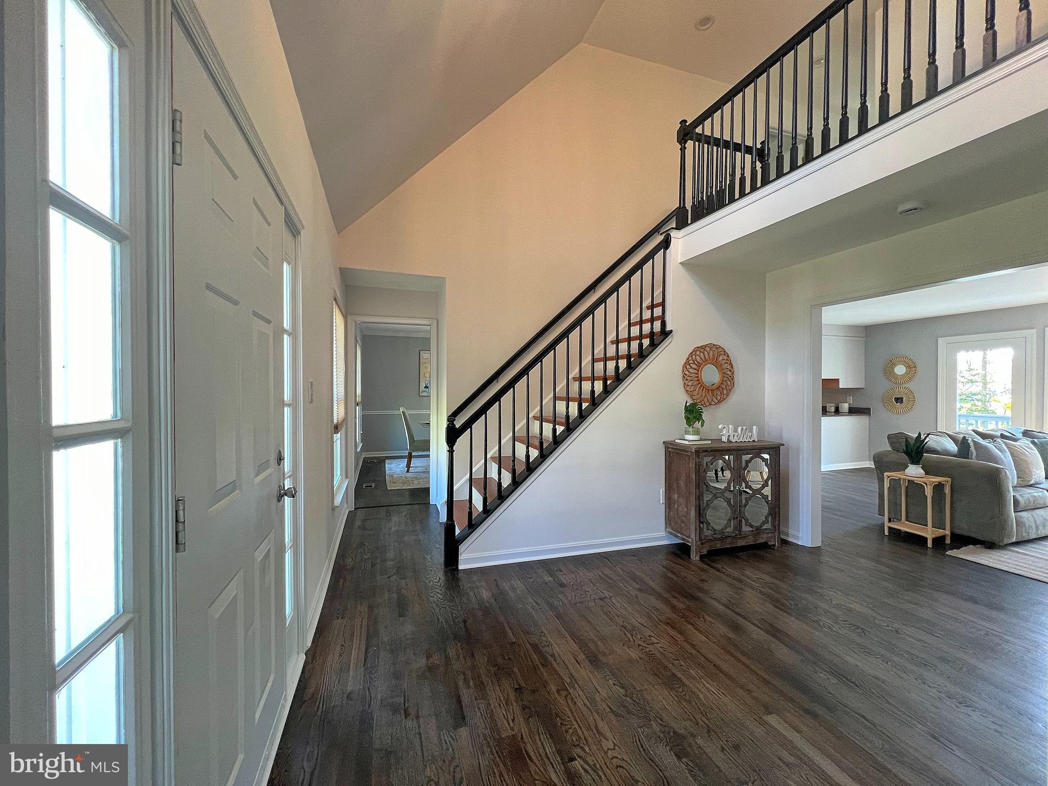 5629 Gunner Run Road Churchton, MD 20733 - Photo 6 of 51 a view of entryway and hall with wooden floor