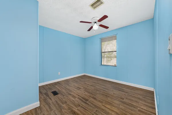 wooden floor in an empty room