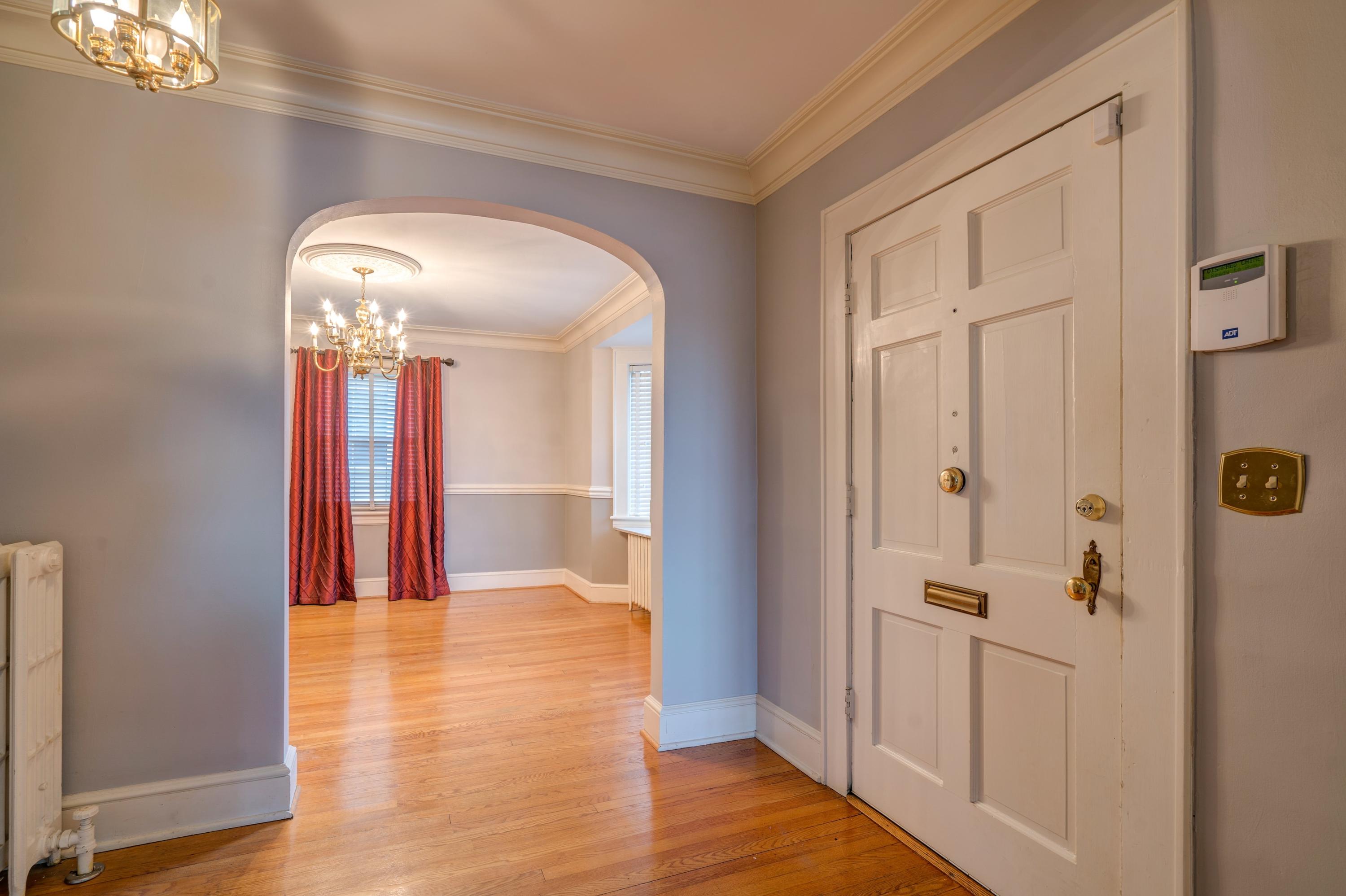 1502 Terrace Road Southwest Roanoke, VA 24015 - Photo 13 of 35 a view of a hallway with wooden floor