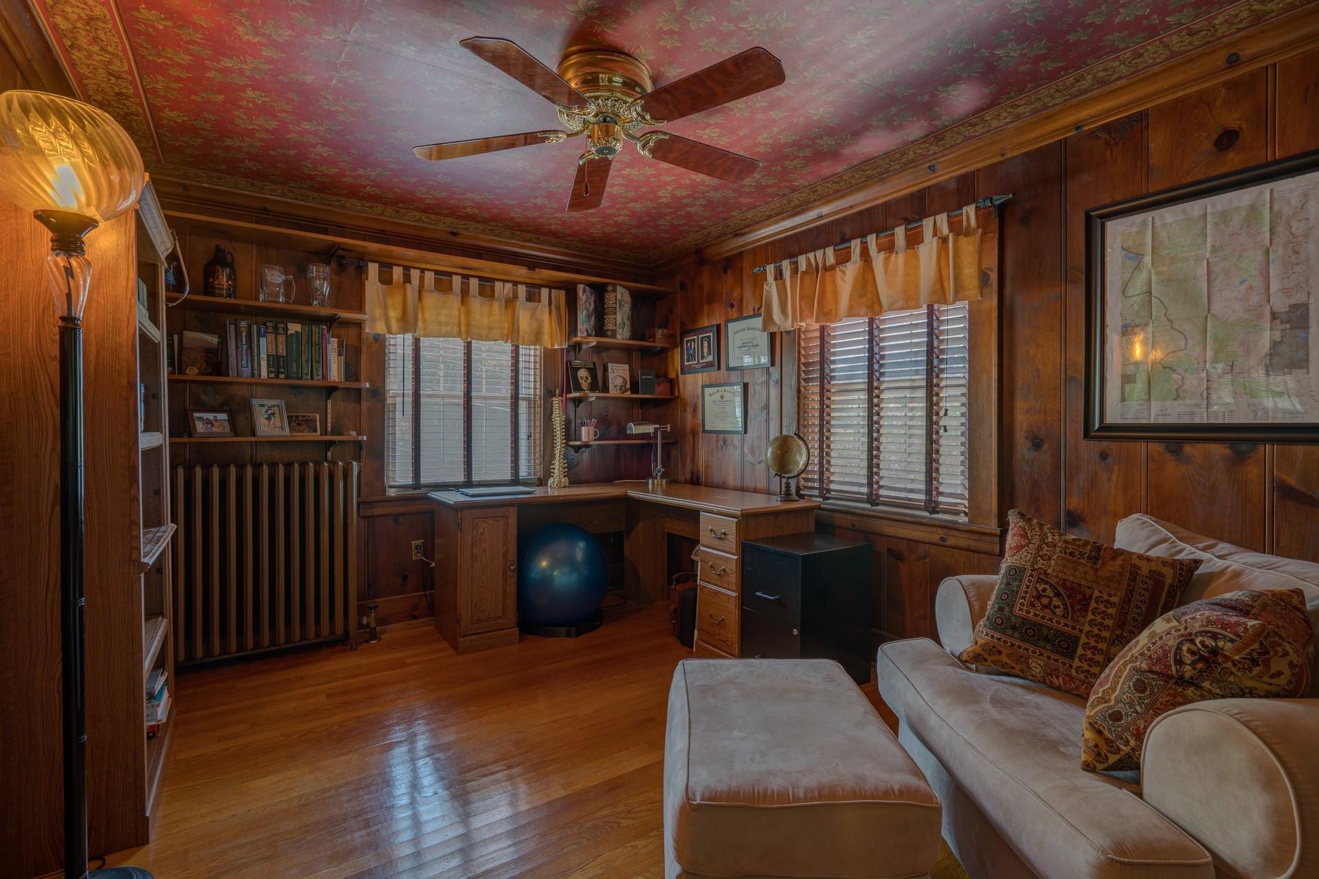 1502 Terrace Road Southwest Roanoke, VA 24015 - Photo 18 of 35 a living room with furniture a window and a chandelier