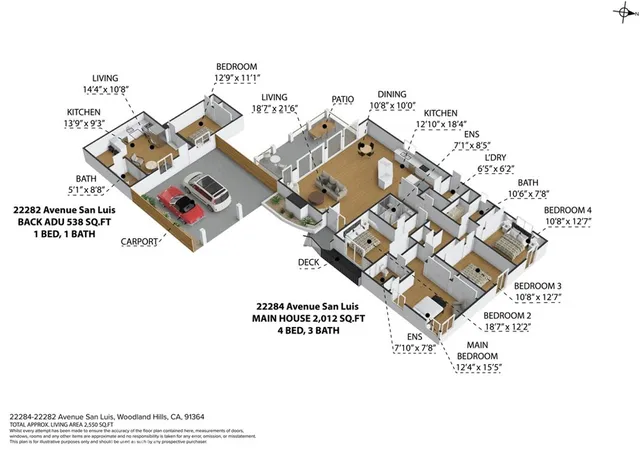 $1,995,000 | 22284 Avenue San Luis, Woodland Hills, CA 91364